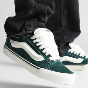 Vans Knu Skool Pig Suede Green